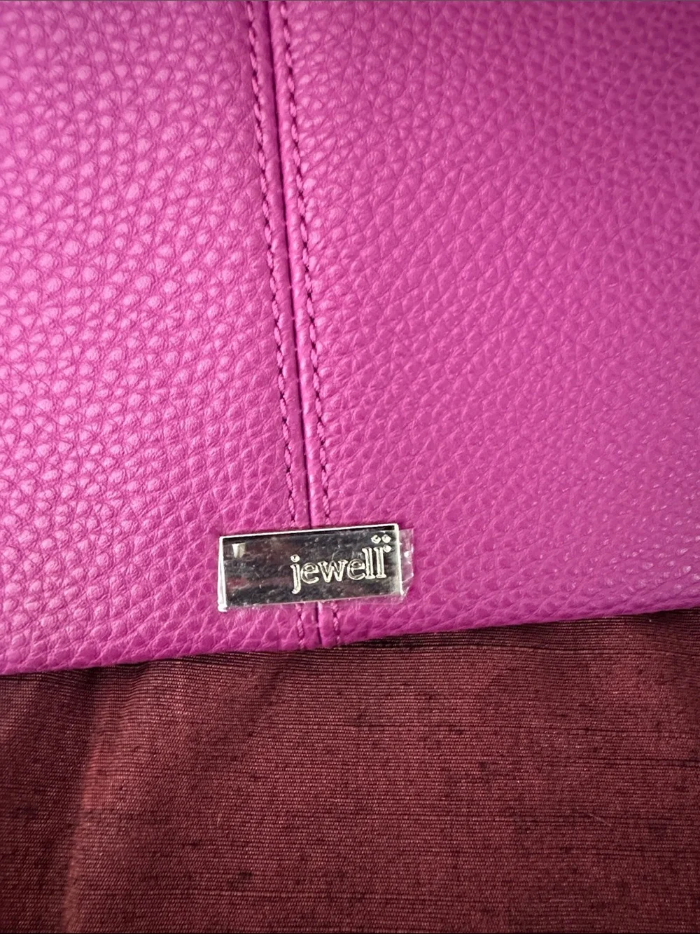 Vibrant Pink Jewell Wristlet Clutch 🩷✨